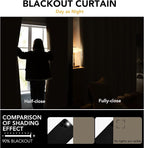 Deconovo 100% Blackout Curtains - Image 6
