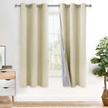 XWZO 100% Blackout Curtains 63 Inches Long by XWZO