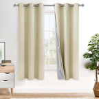 XWZO 100% Blackout Curtains by XWZO