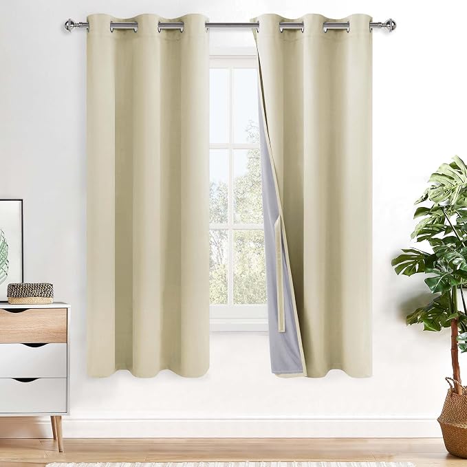XWZO 100% Blackout Curtains by XWZO