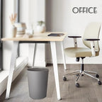 UUJOLY Small Bathroom Trash Can Wastebasket Garbage Can, Dark Grey, 2 Pack | - Image 3
