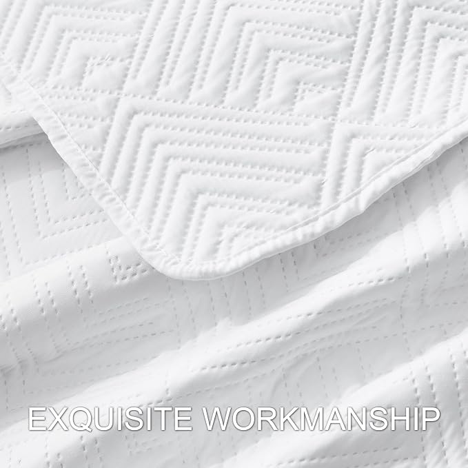 Hansleep White Quilt King Size - Image 5