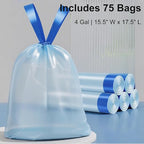 2.3 Gallon Slim Small Bathroom Trash Can - Image 8