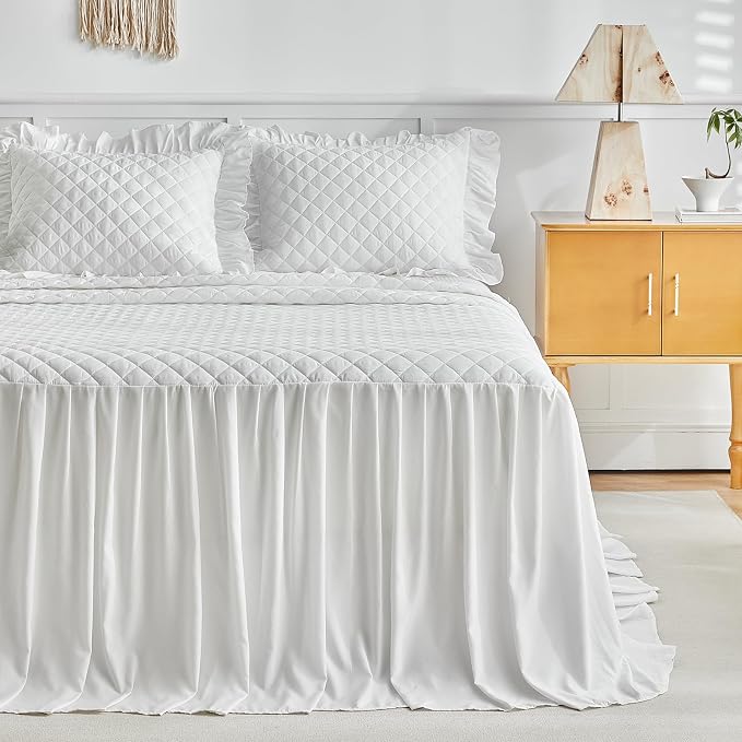 Ruffle Skirt Bedspread Set - Image 6