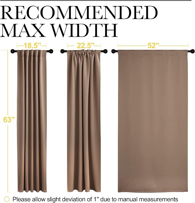 NICETOWN Blackout Curtains and Drapes - Image 8