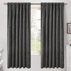 BGment Velvet Blackout Curtains 72 Inch Length - Image 2