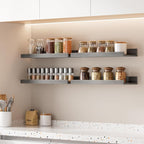 upsimples Floating Shelves for Wall Decor and Storage, Laundry Room Display and - Image 7