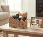 CubesLand Bedside Table Desk Organizer Caddy, Remote Pen&Pencil Holder Cup | - Image 2