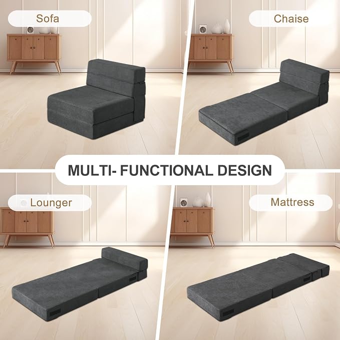 Nigoone Folding Sofa Bed Single Size - Image 4