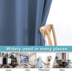 RYB HOME Privacy Room Divider Curtains Blackout - Image 5