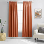 84 inche Length Curtain Panels by DONREN