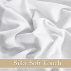 RYB HOME White Velvet Curtains 84 inches - Image 5