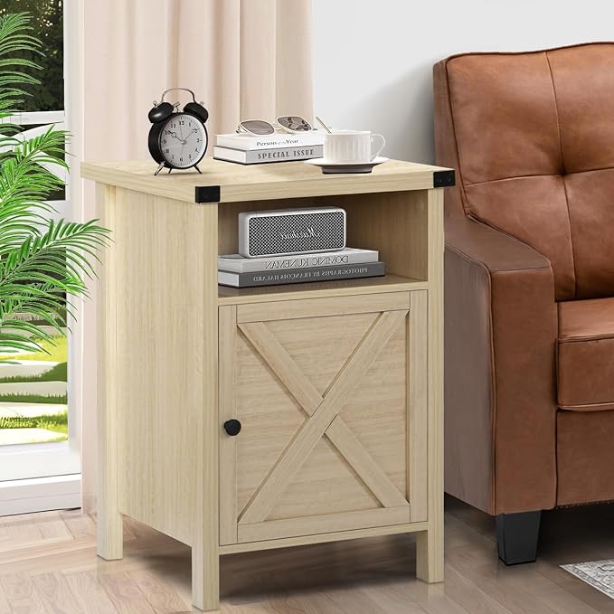 Farmhouse End Table, Side Table, Nightstang, End Table - Image 4