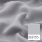 BGment Light Grey Blackout Curtains 48 Inch Length - Image 8