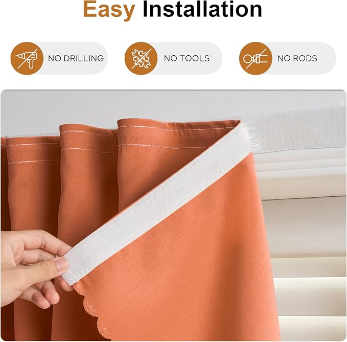 Adhesive Curtains for Window - Image 7