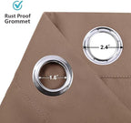 RYB HOME Blackout Room Divider Curtains - Image 5