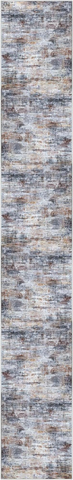 Abstract Runner Rug 3x20 Ft Extra Long Washable Runners - Image 9