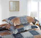 3-Piece King Quilt Sets Patchwork Bedspreads - Image 6