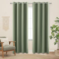 KOUFALL Sage Green Blackout Window Curtains by KOUFALL