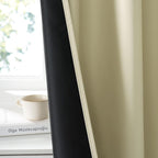 RYB HOME 100% Blackout Short Curtains - Image 4