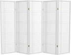 Red Lantern 5 ft. Tall Double Cross Shoji Screen by RedLantern