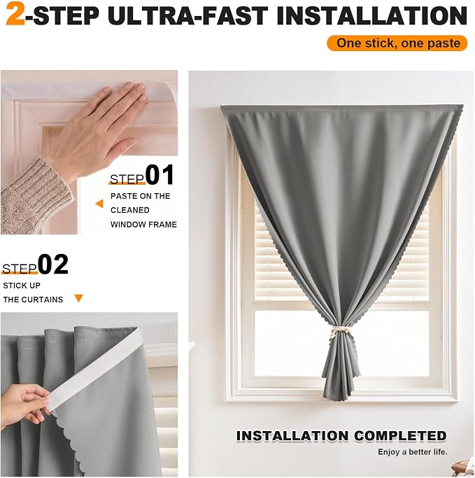 Adhesive Blackout Curtains - Image 2