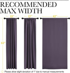 NICETOWN Blackout Curtain Panels Window Draperies - Image 7
