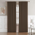 Blackout Curtains/Drapes 90 Inches Long, 2 Panels, 52x90 | Light Blocking by DUALIFE