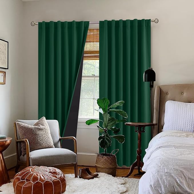 BGment 100% Thermal Insulated Blackout Curtains 84 Inches Long - Image 9