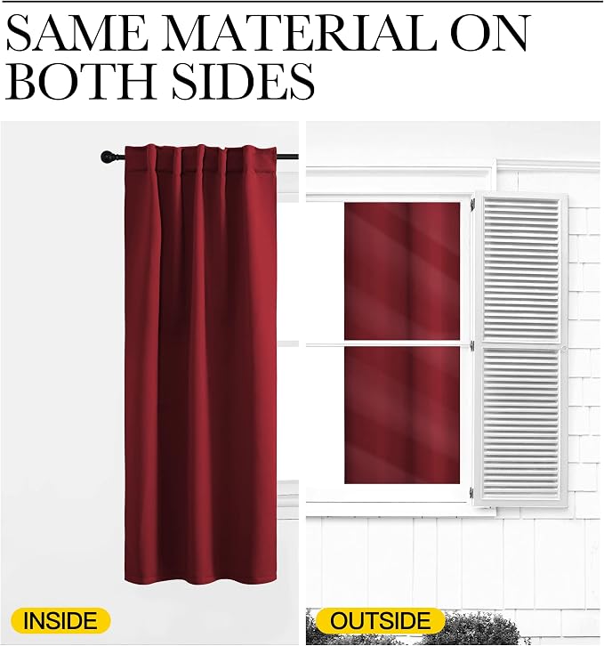 NICETOWN Blackout Curtain Panels - Image 6