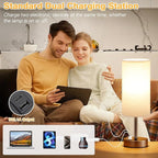 Dicoool Bedside Table Lamp for Bedroom - Image 4