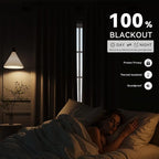 Sage Green Linen 100% Blackout Curtains 90 Inches Long - Image 2