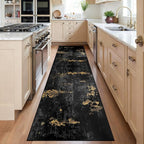 RELEANY Washable Runner 2'x6' Abstract Area Rug by RELEANY