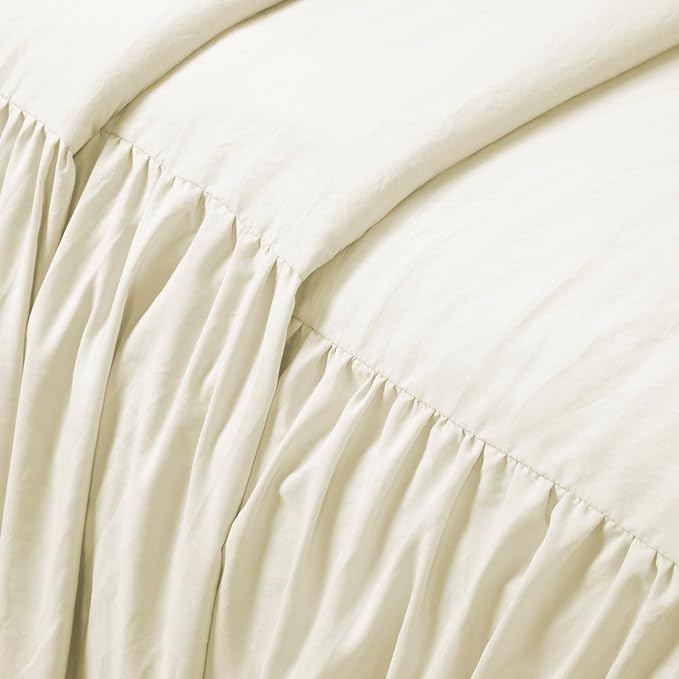 Lush Decor Ruffle Skirt Bedspread Set - Image 4
