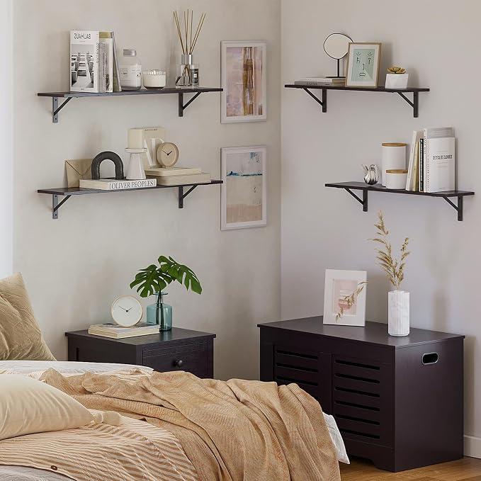 Wall Shelves, 23.6" Long Floating Shelves - Image 6
