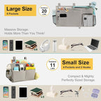 Surblue Bedside Caddy Bunk Bed Storage Organizer Hanging Pockets - Image 3