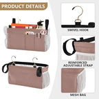 DOMIKING Rose Gold Bedside Caddy - Image 5