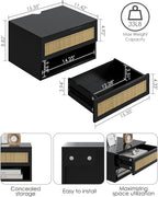 Modern Floating Nightstand - Image 2