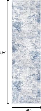 Abstract Runner Rug 3x10 Ft Washable Runners - Image 2