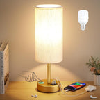 Dicoool Bedside Table Lamp for Bedroom - Image 6