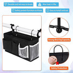Bedside Caddy, Bedside Storage Bag Hanging Organizer - Image 2