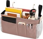 DOMIKING Rose Gold Bedside Caddy - Image 3