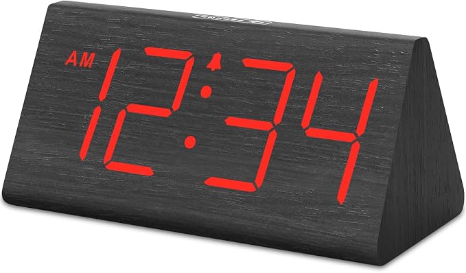 DreamSky Wooden Digital Alarm Clock by DreamSky