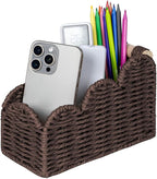 CubesLand Bedside Table Desk Organizer Caddy, Remote Pen&Pencil Holder Cup | by CubesLand