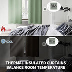 BGment Short Blackout Curtains 40 Inch Length - Image 3