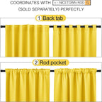 NICETOWN Blackout Curtain Panels Window Draperies - Image 3