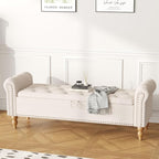 63” End of Bed Bench, Bedroom Bench - Image 8