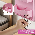 Pink Bedside Shelf Organizer - Image 6