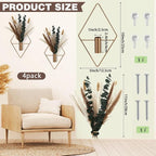 Jexine 8 Pcs Hanging Planters - Image 2