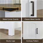 Decofy Farmhouse Nightstand - Image 5
